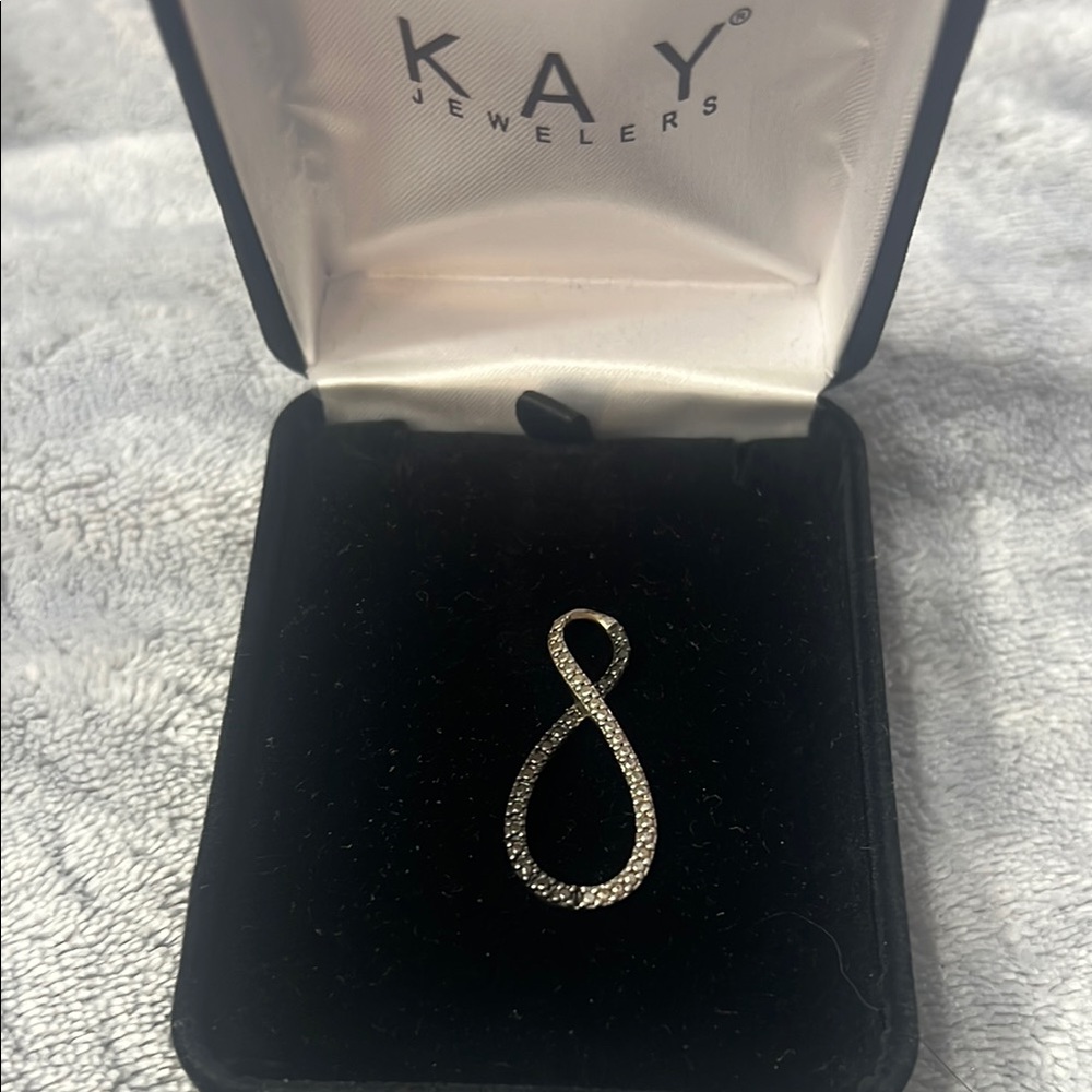 Kay Jewelers Silver Infinity Pendant